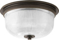 Progress Lighting 2-Light 12-3/8' Close-to-Ceiling, Archie Collection, Indoor, P3740-74, Venetian Bronze