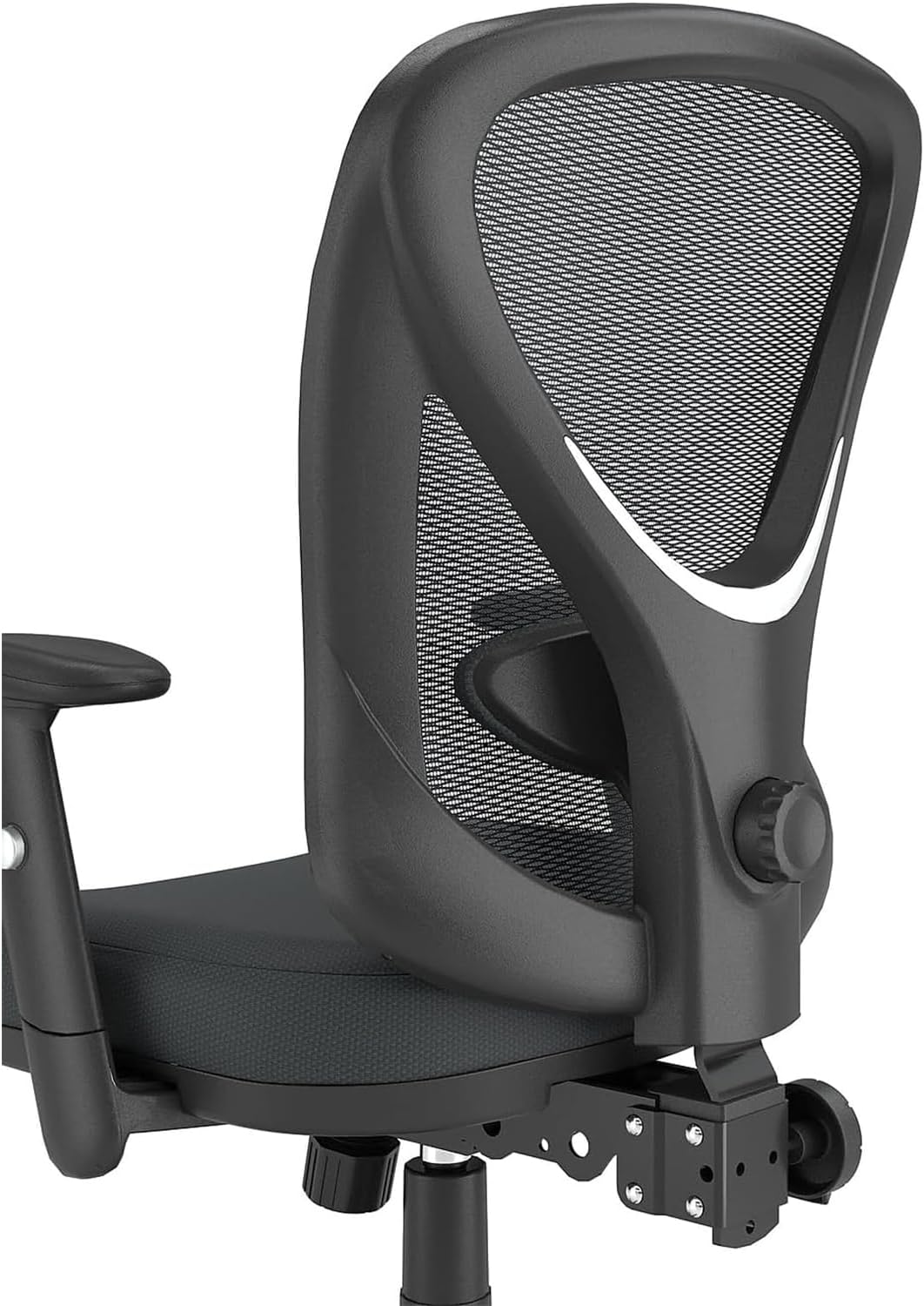 Staples Carder Ergonomic Task Chair, Mesh, Ergonomic, Lumbar Support, Adjustable Height, Black