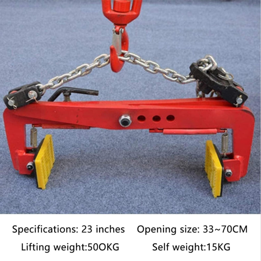 Lifting Clamps,Lifting Clamp Jaw Opening 4 Inch Vertical Plate Clamp for Lifting and Transporting Steel Plates and Structures(B3)
