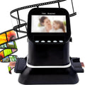 Film Slide Scanner, Digital Film Converter, Convert 35mm, 135, 126, 127 Negative & Slides to Digital JPEG 120 High Resolution Film Scanner, 1080P LCD Screen