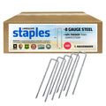 Sandbaggy 6 inch Landscape Sod Staples (8 Gauge Steel) | Great for Hard & Rocky Soil | 40% Thicker Than Standard 11 Gauge | Trusted by Farmers & Contractors Across USA (8000 Staples)
