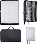 Falcon Eyes Bi-Color RX-18TD Kit Bi-Color Flexible LED Photo Light + RX-18OB Extended Softbox + RX-18SBHC Honeycomb Grid Softbox