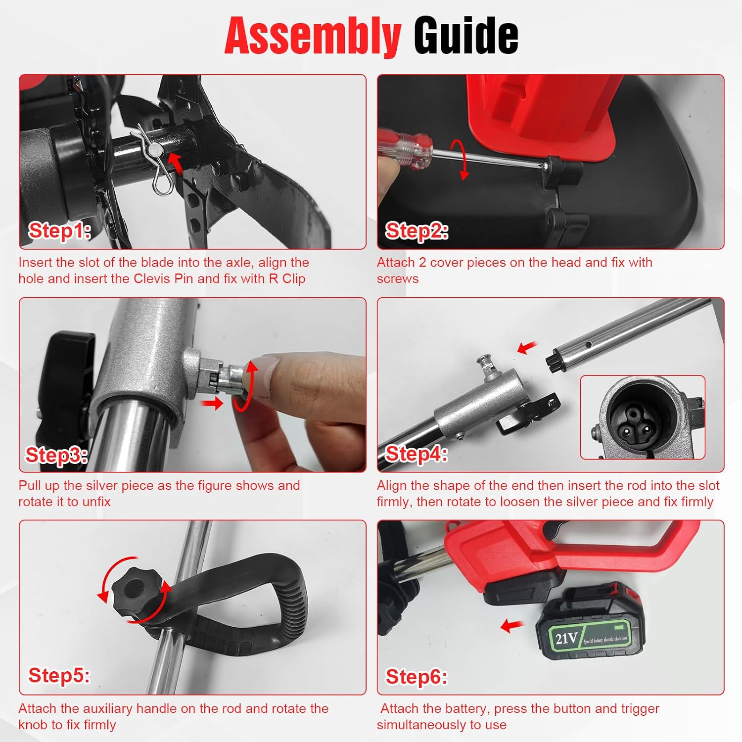 21V Cordless Tiller Cultivator, 300 RPM Electric Garden Rototiller with 4.0Ah Batteries & Charger, 9In Tilling Width and 9In Depth Garden Tiller with 16 Steel Tines for Yard, Soil Digging