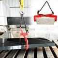 Granite Slab Lifting Clamp Curb, Adjustable Opening Stone Steel Plate Carrying Fixture, Island Roadside Vertical Lifting Pliers(33-70cm(12.7-27.5))