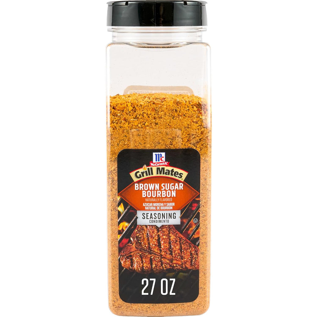 McCormick Grill Mates Brown Sugar Bourbon Seasoning, 27 oz (Pack of 6)
