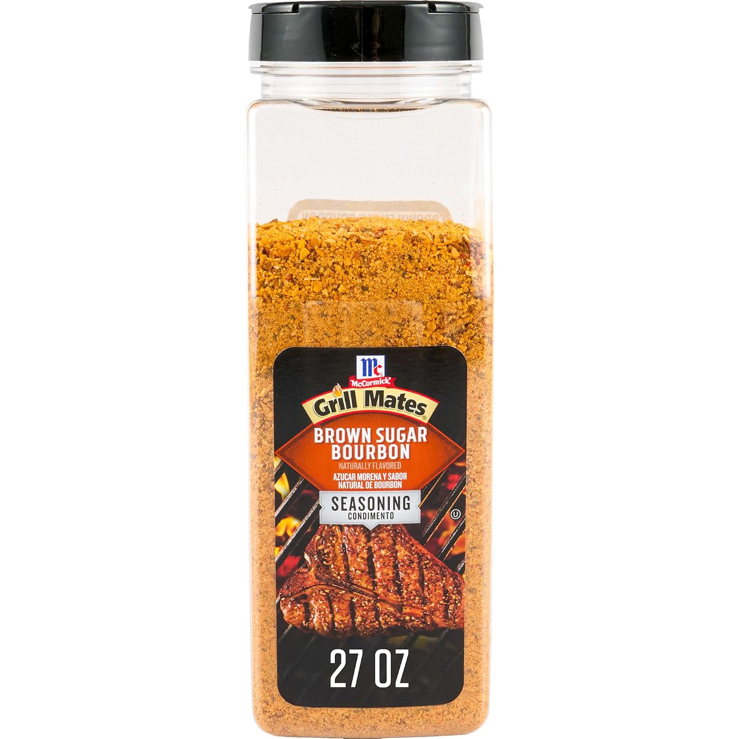 McCormick Grill Mates Brown Sugar Bourbon Seasoning, 27 oz (Pack of 6)