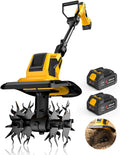 DEGGE Tiller, Cordless Tiller, ToolYellow