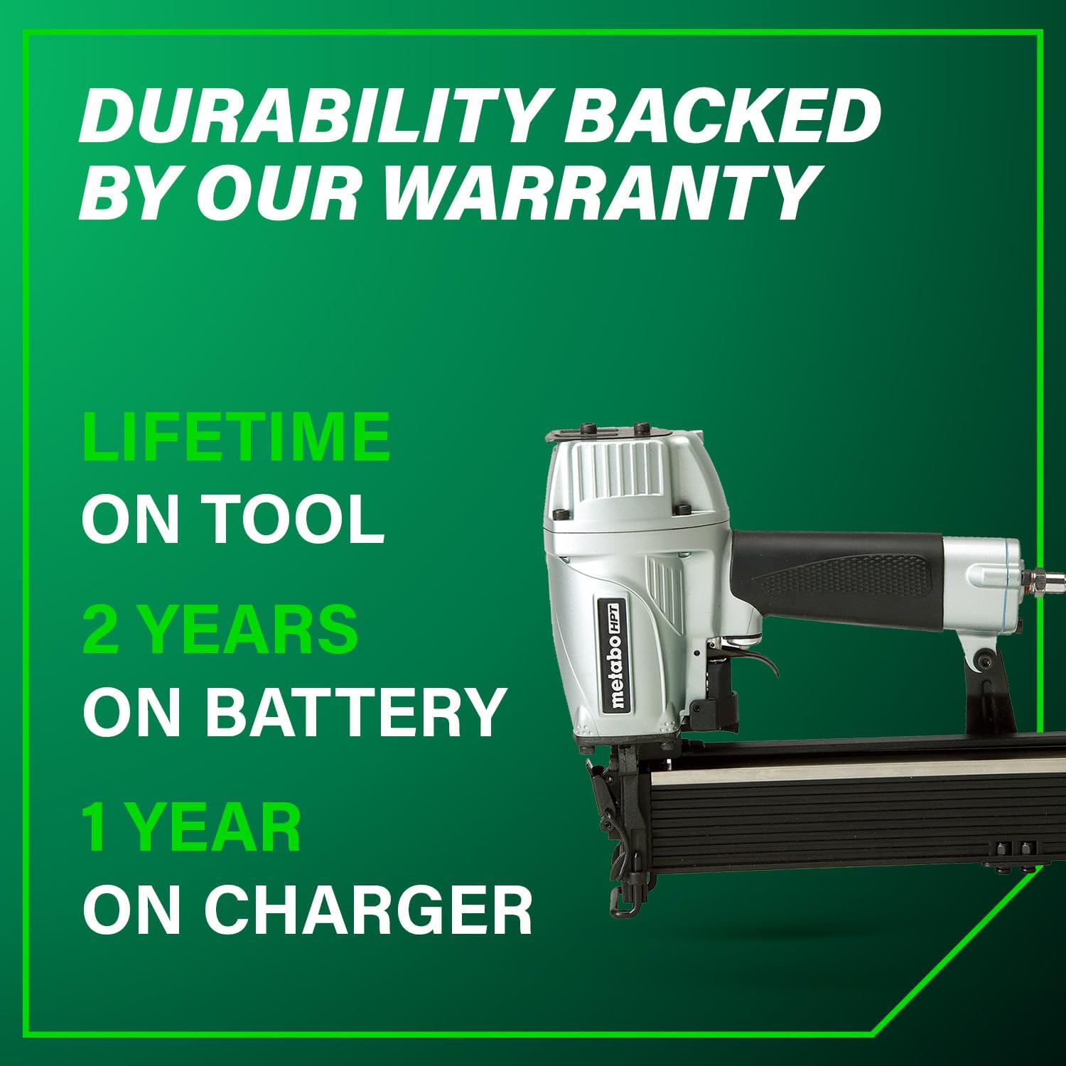 Metabo HPT 15/16 Inch Wide Crown Stapler, Pro-preferred Pneumatic Power Nailers, Fastening Tool for Wire Lathing, Housewrap, Roofing & Insulation, 16 Gauge, 5/8'to 2' Crown Staples, N5021A
