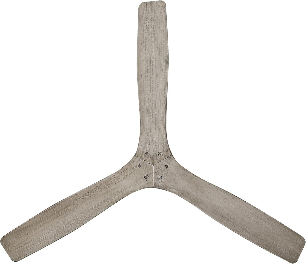54' Modern Flush Mount Ceiling Fan with Remote, Gold Ceiling Fan with Solid Wood Blades, Low Profile Reversible DC Ceiling Fan for Bedroom, Living Room, Japandi, Coastal & Modern Organic Interiors