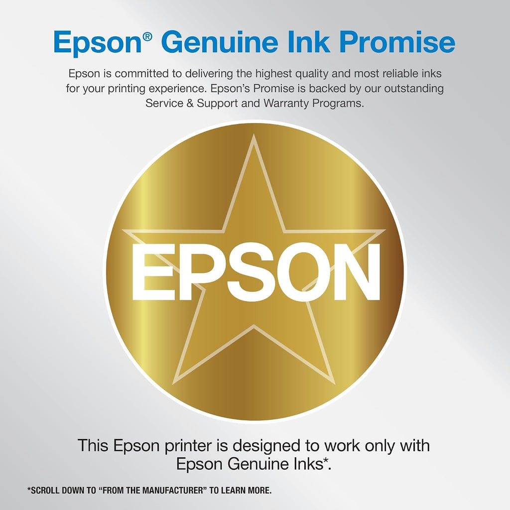 Epson Workforce ES-50 Portable Sheet-Fed Document Scanner for PC and Mac & Workforce Pro WF-4830 Wireless All-in-One Printer with Auto 2-Sided Print, Copy
