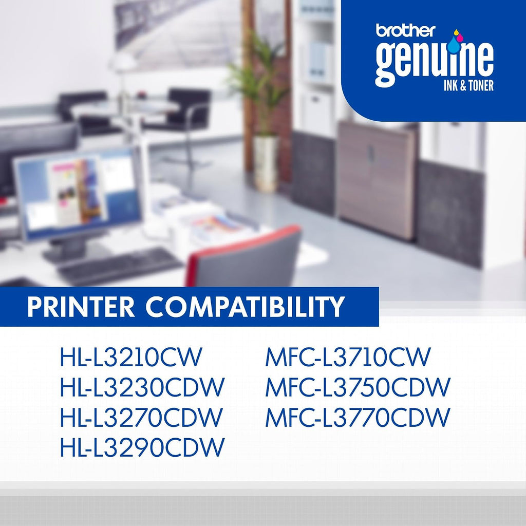 Brother Genuine TN227C, High Yield Toner Cartridge, Replacement Cyan Toner, Page Yield Up to 2,300 Pages, TN227, Amazon Dash Replenishment Cartridge 15.3 x 4.1 x 6.1 inches