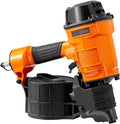 MCN70 Coil Siding Nailer - 15 Degree Pneumatic Nail Gun, 1-3/4 to 2-3/4 Inch for Siding, Fencing, Pallets, & Decking