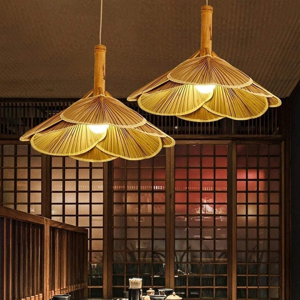 Country Light Solid Wood Hanging Lamps Retro Fan E27 Ceiling Lamp Suitable for Hallways Dining Room Hotel Porch Aisle Decorative Lighting Fixtures Flush Mount Light