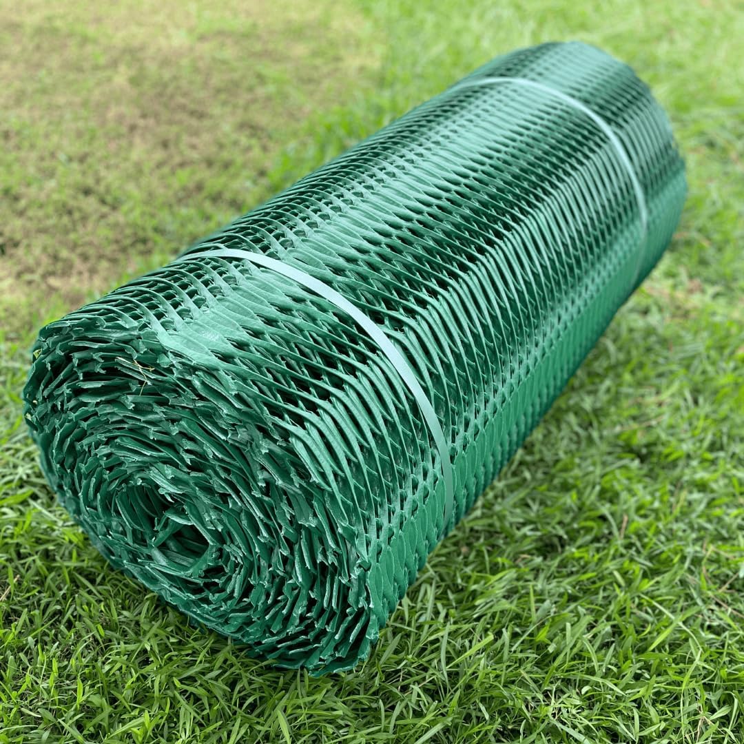 Grass Protection Mesh - 3'x50' Roll (150sf) - Reinforcement for Grass Parking, Driveways, Parking, Turf Protection
