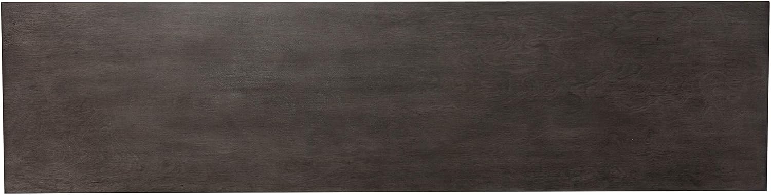 SEI Furniture Brenting w/Storage Media Stand, Graywashed (AMZ3156901SM)