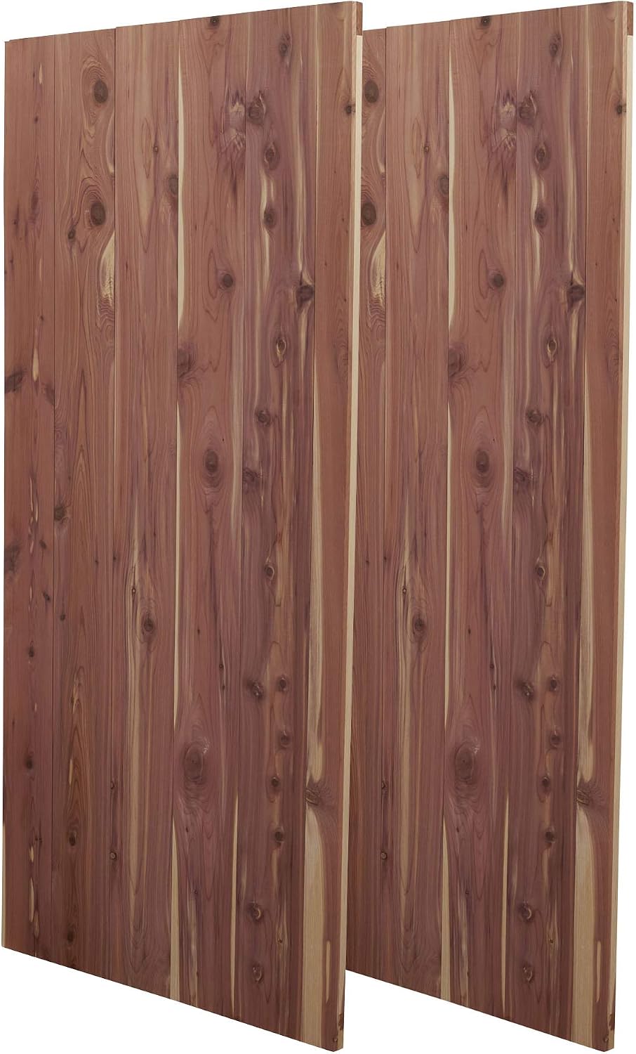 Household Essentials Cedar Fresh Cedar Panels for Closet 2 Pack, Bracket-Free with a Variety of Potential Uses, Natural