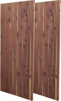 Household Essentials Cedar Fresh Cedar Panels for Closet 2 Pack, Bracket-Free with a Variety of Potential Uses, Natural