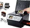 Multi-Function Scanner (Film/Slide/Photo) That Converts 135 and 110 Film/35mm Slide Photos/documents/Business Cards to HD 22 Megapixel Digital Jpg Files 5' LCD Screen