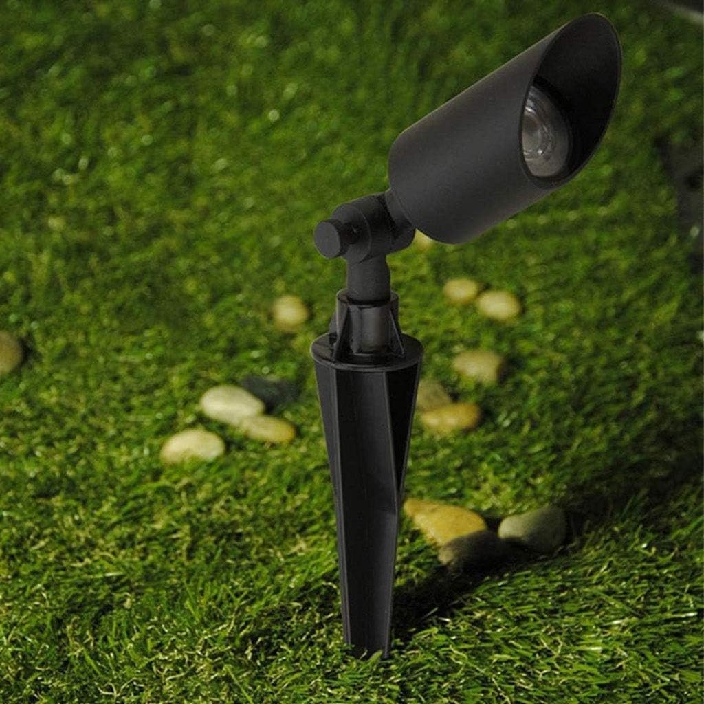 LED Spot Lights,Plug-in Type Waterproof Outdoor Column Light,Lawn Lamps Flexible Angle Adjustable Spotlight Courtyard Ground Flood Lamp
