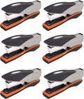 Swingline Optima Stapler Full Size Black/Silver | 40 Sheet Capacity | Reduced Effort | Jam Free | Pack of 6