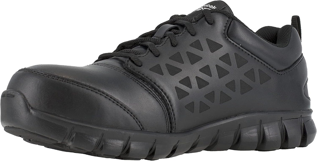 Reebok Men's Rb4042 Sublite Cushion Work Safety Athletic Alloy Toe Shoes