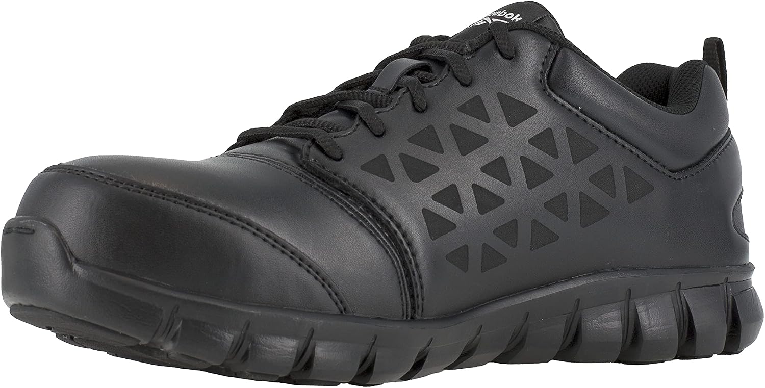 Reebok Men's Rb4042 Sublite Cushion Work Safety Athletic Alloy Toe Shoes