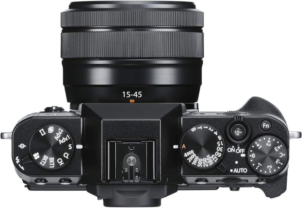 Fujifilm X-T30 Mirrorless Digital Camera w/XC15-45mm Kit - Black