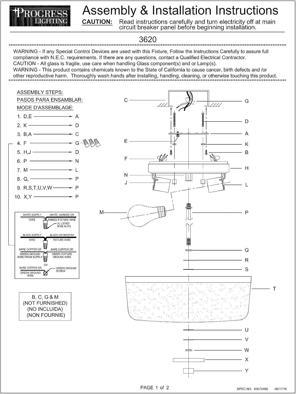 Progress Lighting Alexa Collection Two-Light 12-1/4'' Flush Mount