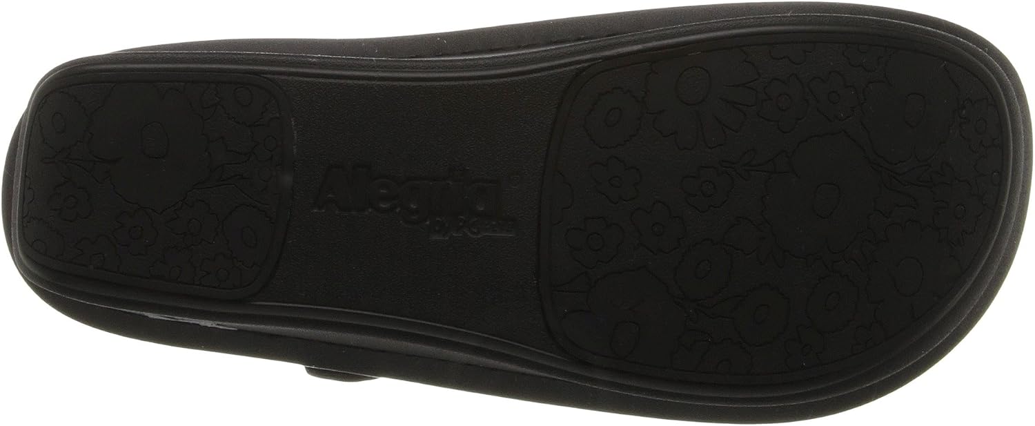 Alegria Women's Paloma Mary Jane Nurse Shoe Clogs Comfort Leather Black 10 M US