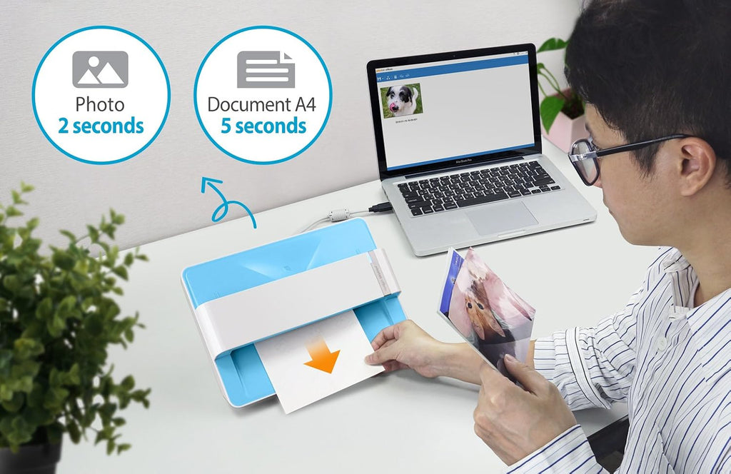 Plustek Photo Scanner Z300 + Carrying Bag