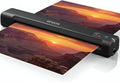 Workforce Es-50 Portable Document Scanner for Laptop - Complete Bundle for Pc and Mac – Best Travel Photo Scanner, with Feeder, Wireless, Mobile Friendly, Mini USB Cable Included (Renewed)