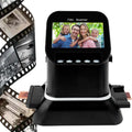 Digital Film Converter, 120 High Resolution Film Scanner, Film Slide Scanner, Convert 35mm, 135,126,127 Negative & Slides to Digital Jpeg, Supports Image Preview, Playback, And Editing Functions