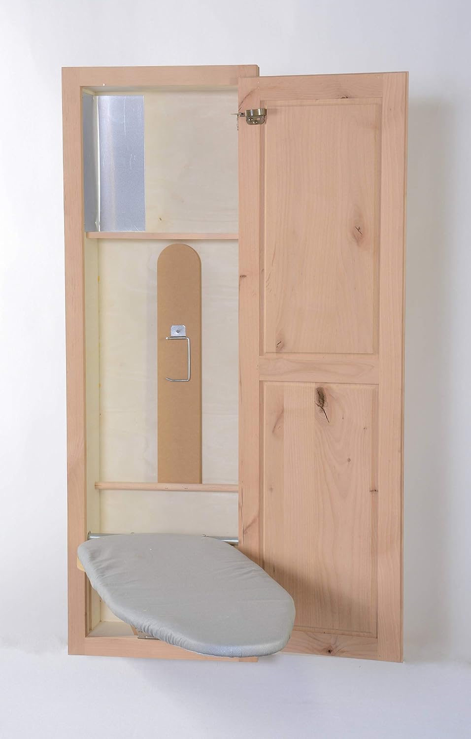 NEW HIDEAWAY IRONING BOARDS All Knotty Alder with Shaker Door