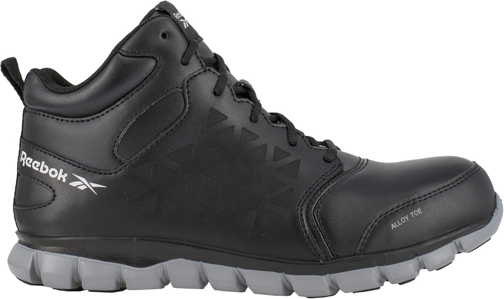 Reebok Work Mens Sublite Cushion Electrical Alloy Toe Work/Duty - Black