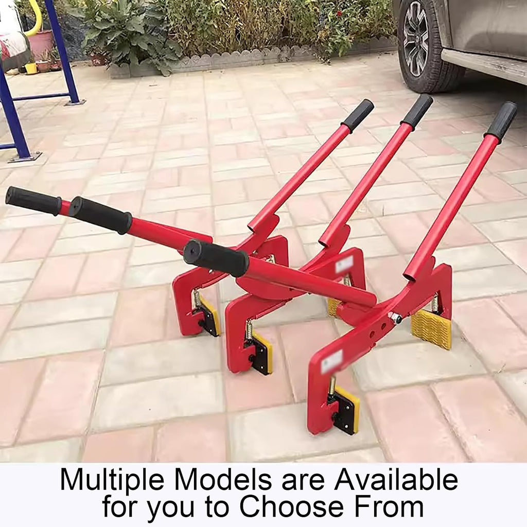 Two-Person Hand Carry Stone Lifting Clamp, Marble Slab Lifter with Adjustable Jaw, 6–30 cm/2.3-11.8in Adjustable Opening, for Marble, Glass, Slabs and Plywood(Opening 6-18cm/2.36-7in)