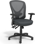 Staples Carder Ergonomic Task Chair, Mesh, Ergonomic, Lumbar Support, Adjustable Height, Black