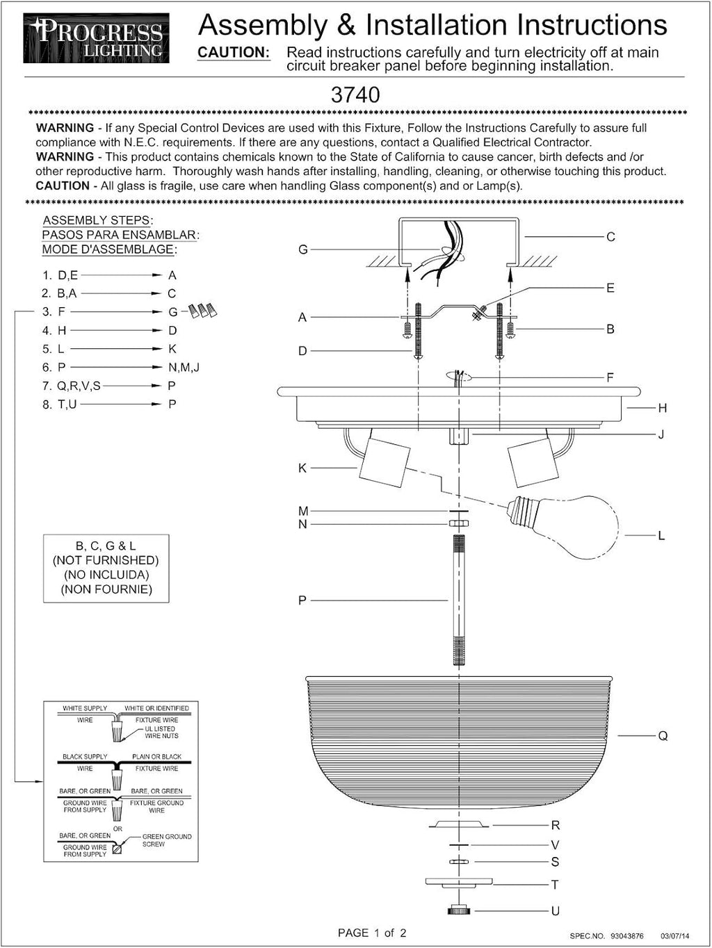Progress Lighting 2-Light 12-3/8' Close-to-Ceiling, Archie Collection, Indoor, P3740-74, Venetian Bronze