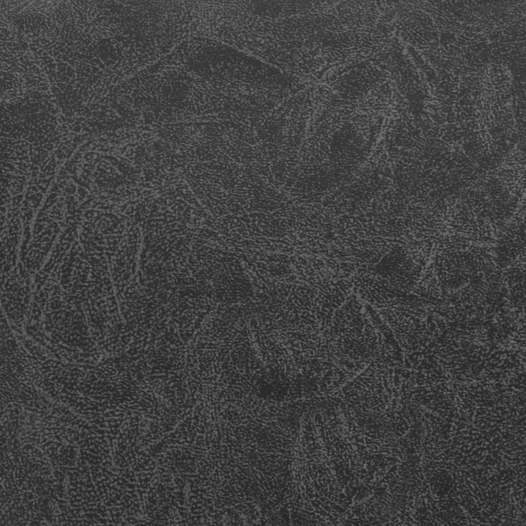 SIMPLIHOME Brody Square Pouf - 18' Wide x 14' High Upholstered Vegan Leather Ottoman in Distressed Black, Boho Footstool, Coffee Table or Extra Seating for Living Room or Bedroom, Assembled