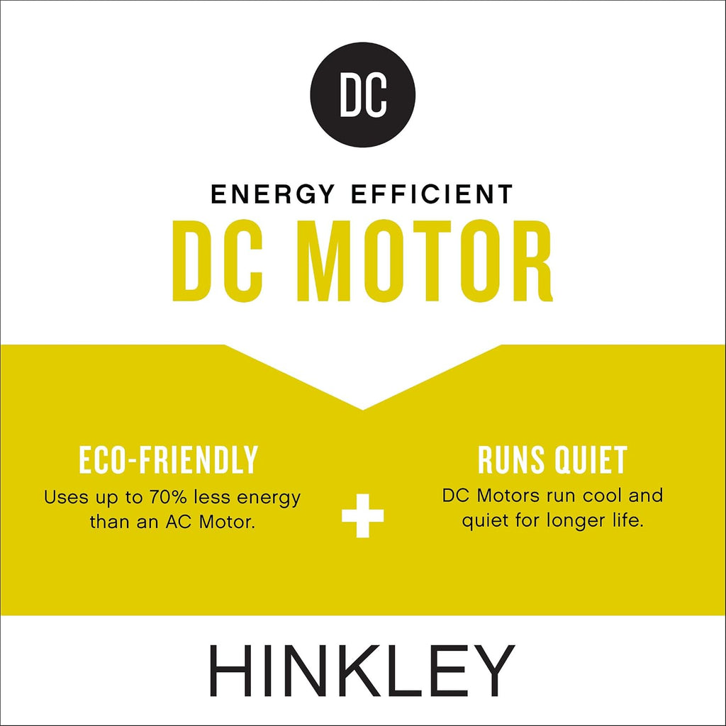 Hinkley Tropic Air 52' Indoor/Outdoor Ceiling Fan, Metallic Matte Bronze and Palm-Shaped Walnut Composite Fan Blades