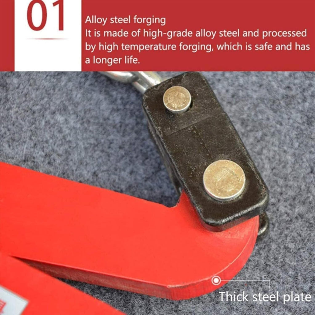 Lifting Clamps,Lifting Clamp Jaw Opening 4 Inch Vertical Plate Clamp for Lifting and Transporting Steel Plates and Structures(C2)