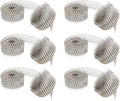 3600Pcs 15 Degree 2 Inch x .090-Inch 304 Stainless Steel Siding Nails Fit for Wood Board or Fence Applications