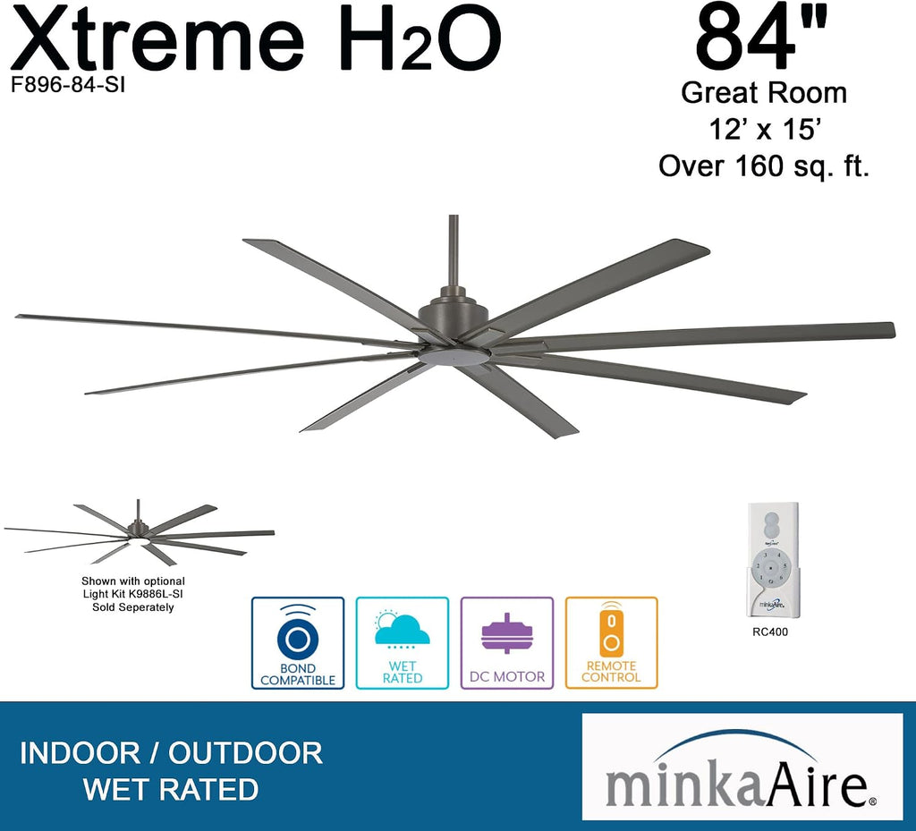 84' OUTDOOR CEILING FAN