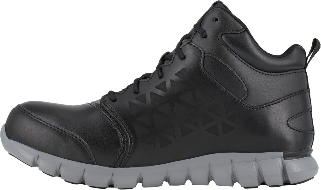 Reebok Work Mens Sublite Cushion Electrical Alloy Toe Work/Duty - Black