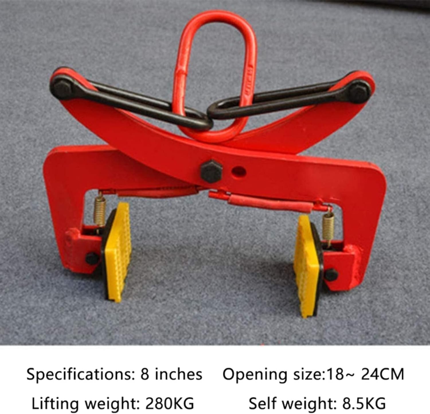 Lifting Clamps,Lifting Clamp Jaw Opening 4 Inch Vertical Plate Clamp for Lifting and Transporting Steel Plates and Structures(A3)