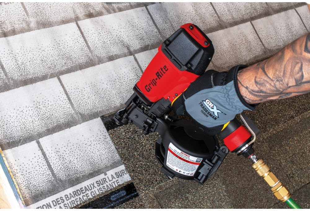 Grip-Rite GRTRN45 15-Degree 1-3/4' Coil Roofing Nailer
