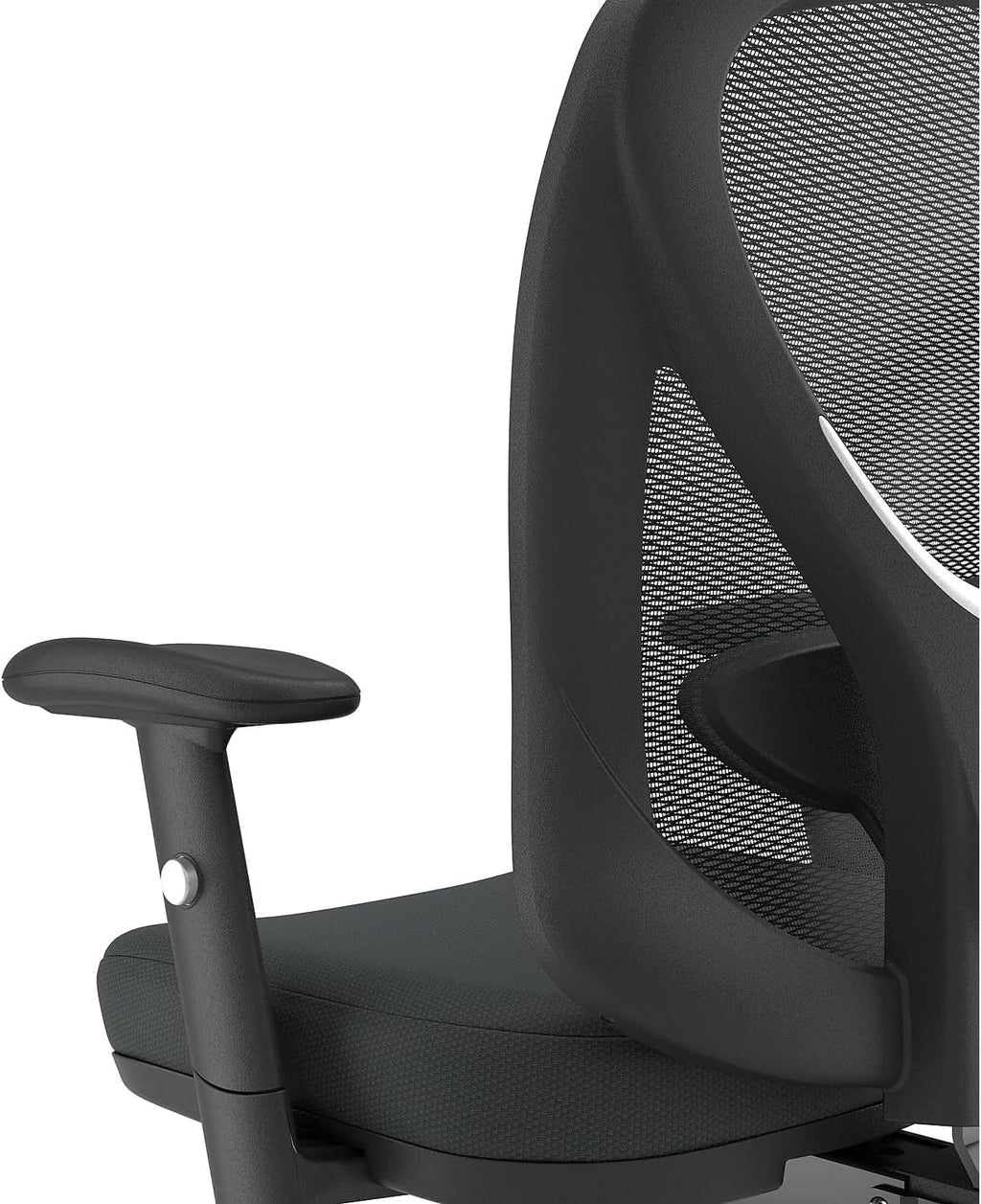 Staples Carder Ergonomic Task Chair, Mesh, Ergonomic, Lumbar Support, Adjustable Height, Black