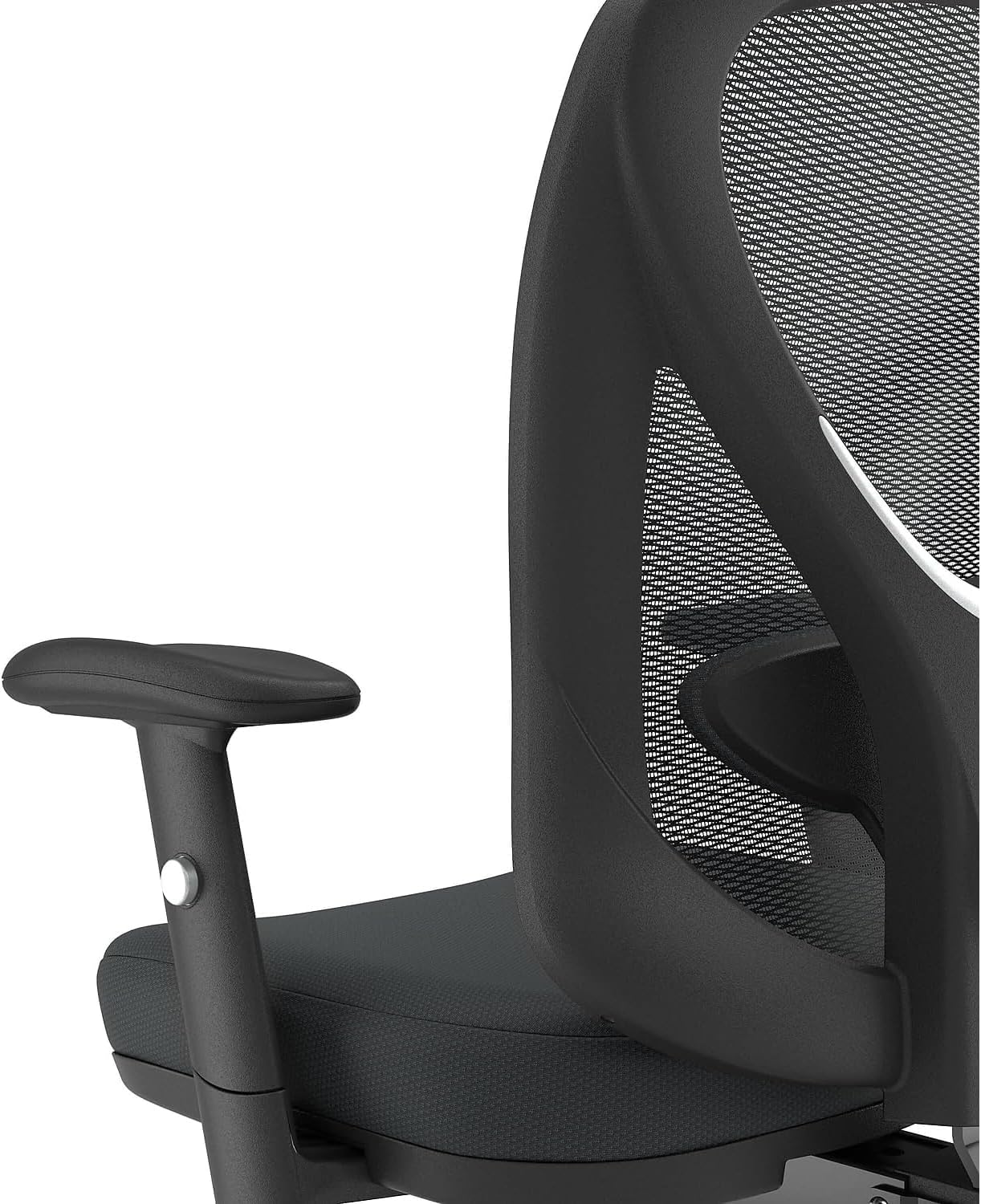 Staples Carder Ergonomic Task Chair, Mesh, Ergonomic, Lumbar Support, Adjustable Height, Black