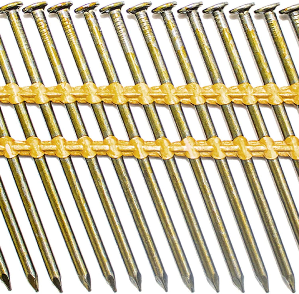 3' x .120' (10d) 21 Degree - Vinyl Coated - Plastic Collated- Framing Nail - Full Box ~4000 Nails
