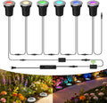 L LOHAS LED RGB Dusk to Dawn Low Voltage Pathway Lights & Spotlight