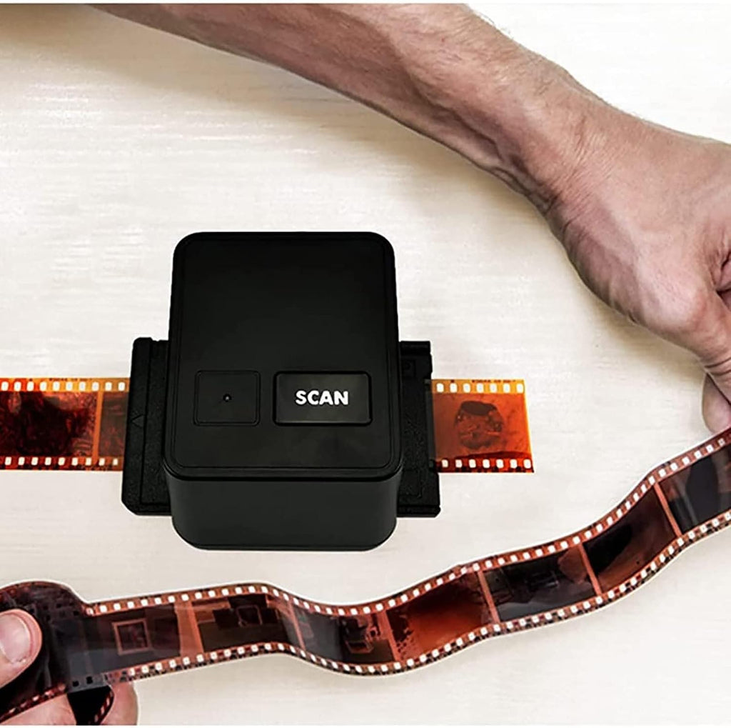 Film Slide Scanner, Slide Scanner viewer, Made of ABS Material, 17 Million HD 135 Film Negative Scanner, Portable and Reliable